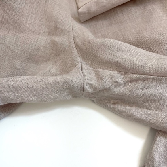 Sarah Pacini Linen Pants Sz 0 - Picture 9 of 14